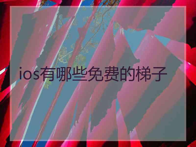 ios有哪些免费的梯子