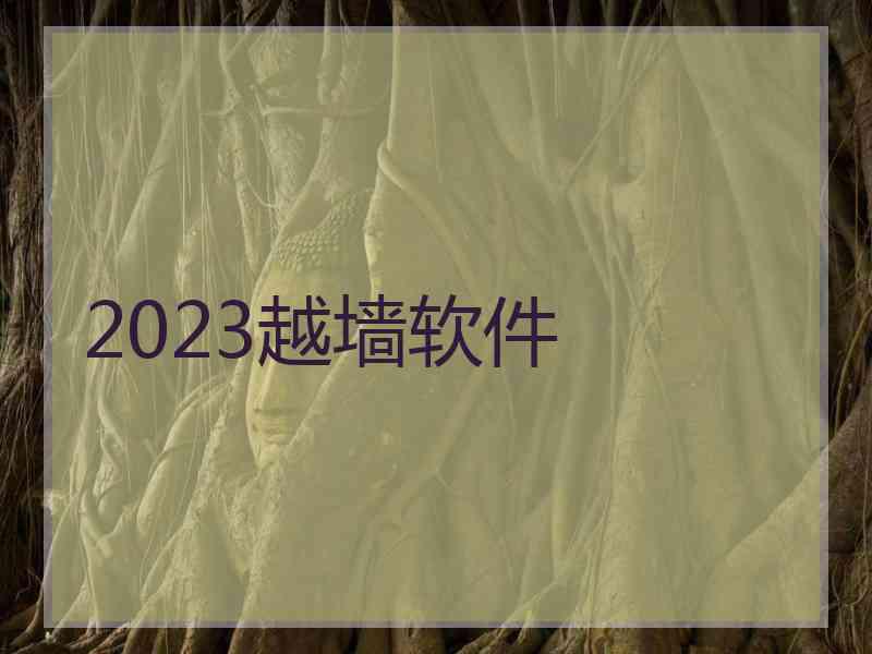 2023越墙软件